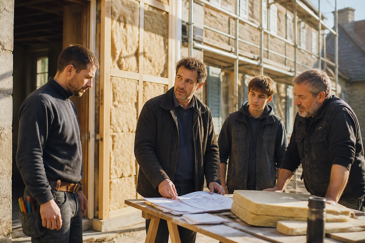 Coordination des artisans pour rénovation énergétique Valognes