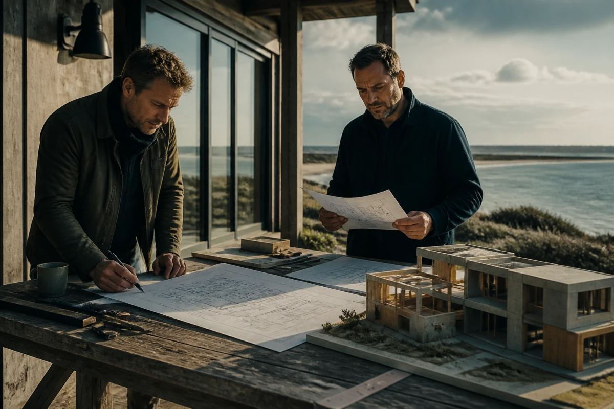 Étude personnalisée projet construction terrain littorale Denneville