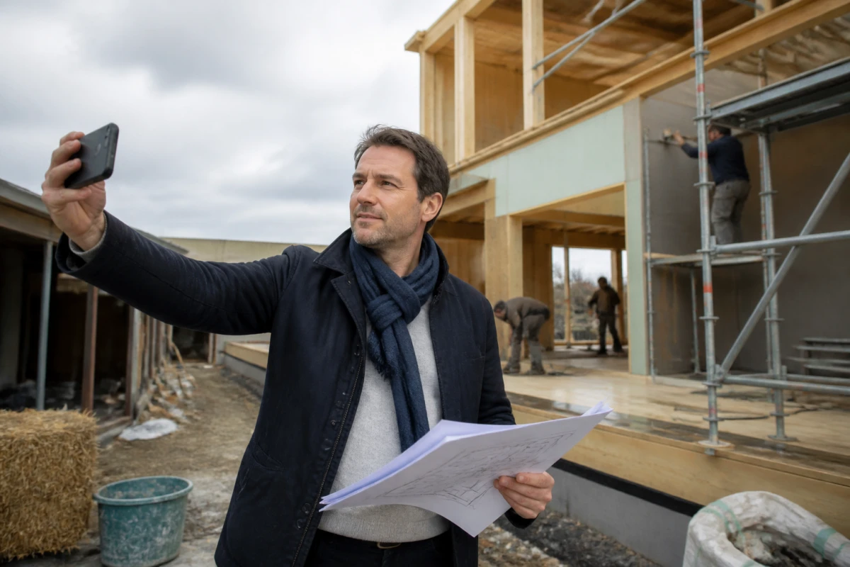 Gestion des entreprises pour construction maison écologique Flamanville