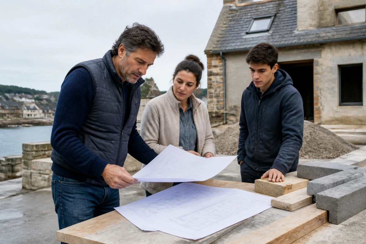 Maître d'œuvre construction Lessay