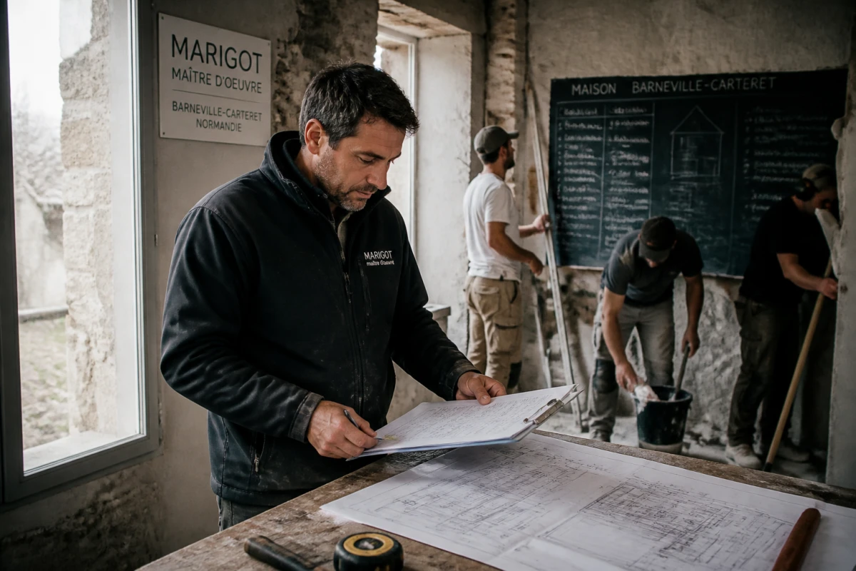 Maître d'œuvre habitation Avranches