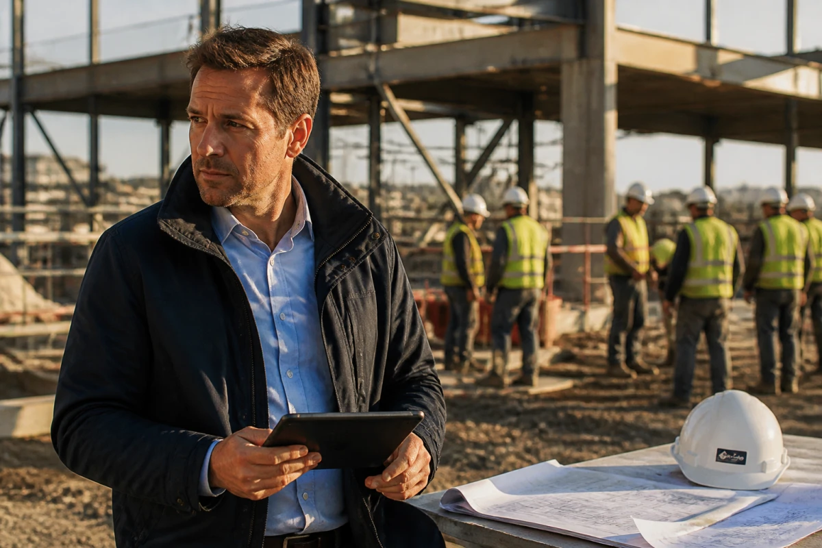 Pilotage travaux construction Cherbourg