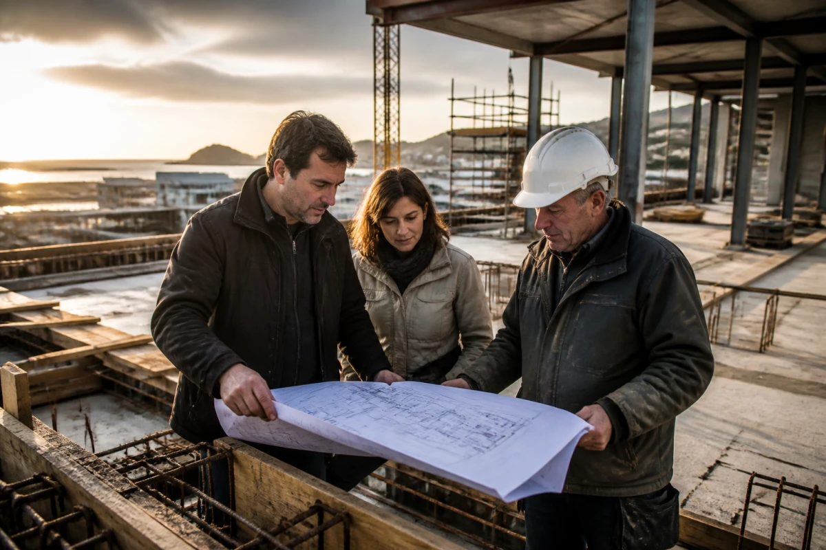 Planification et gestion de chantier construction neuve Surtainville