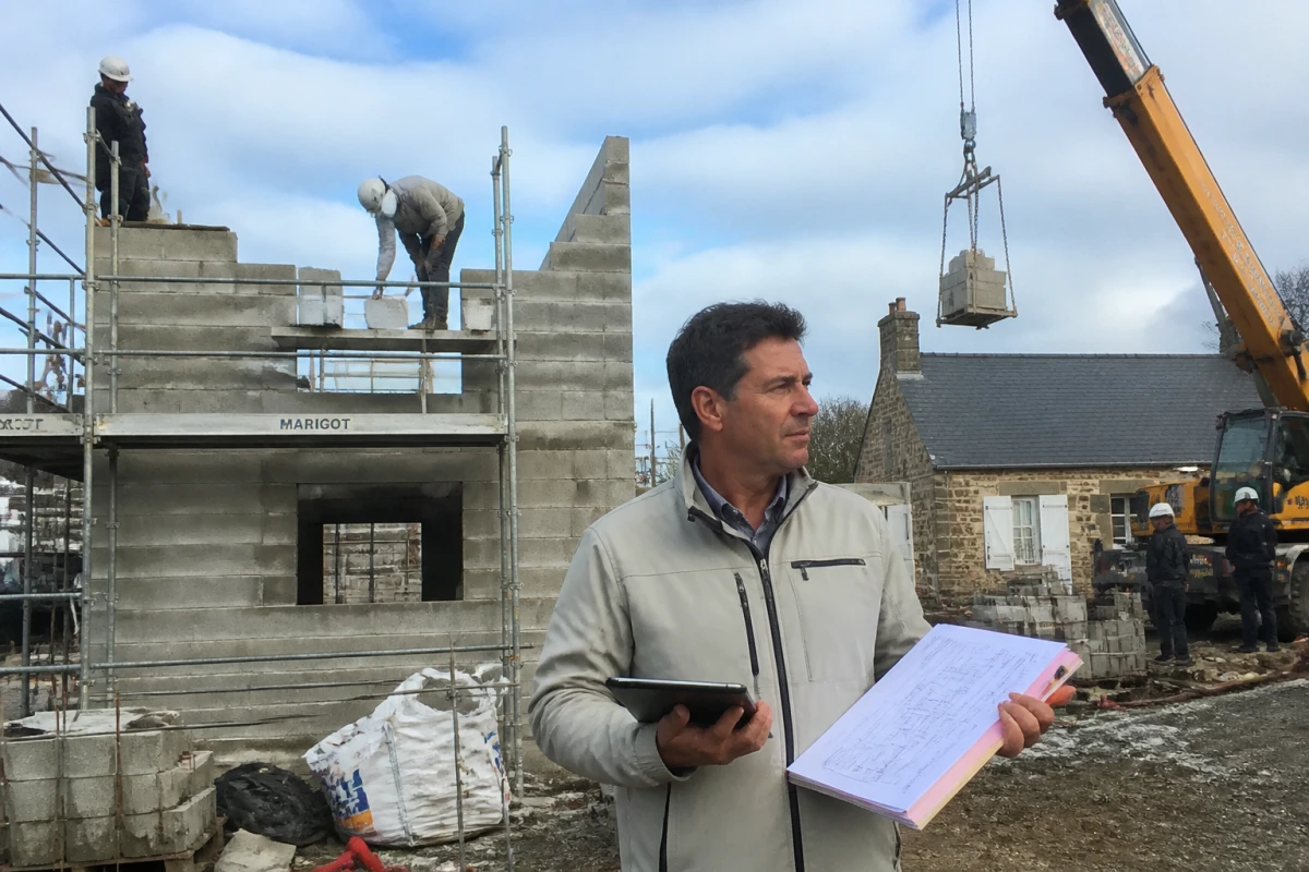 Supervision chantier construction Valognes